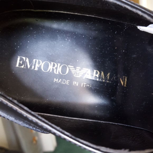emporio armani men\'s shoes